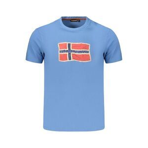 Napapijri Blue Cotton Men's T-Shirt